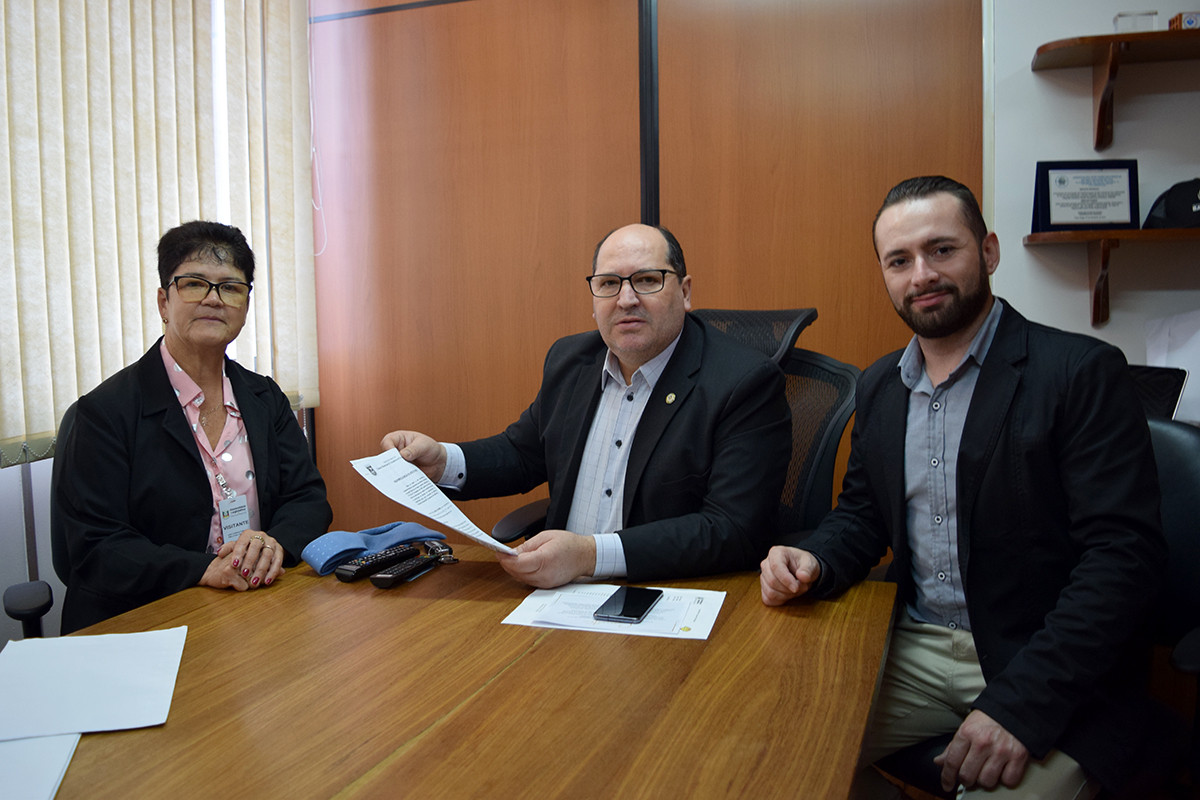 Cenilda, Deputado Sérgio Peres e Dionatas